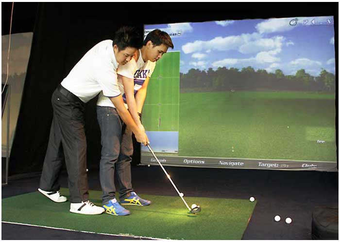 Golf Indoor Lessons - Indoor facility